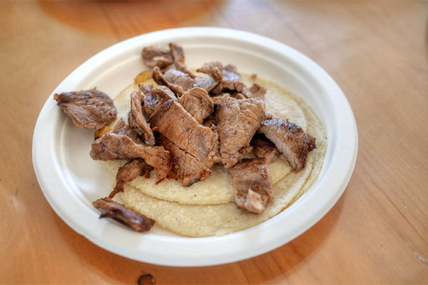 Tacos de Bistec