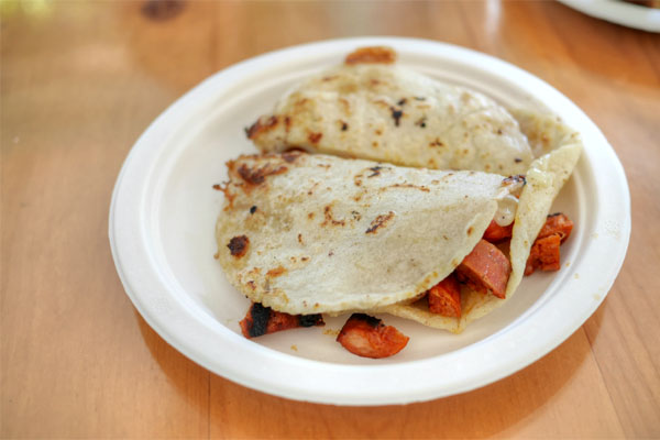 Quesadilla con Chorizo