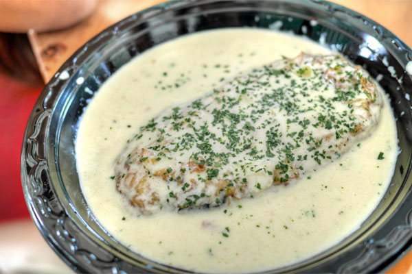 Chile Relleno de Queso con Crema