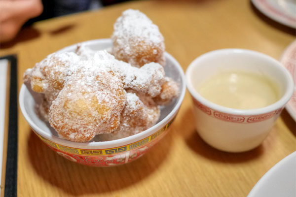 Five Spice Apple Fritters