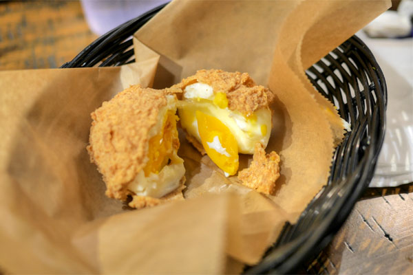 Fried Egg (Cut Open)