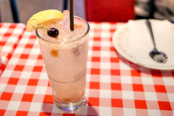 Salted Plum Vodka Collins