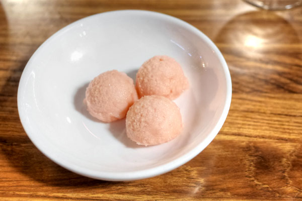 Strawberry & Basil Lemonade Sorbet