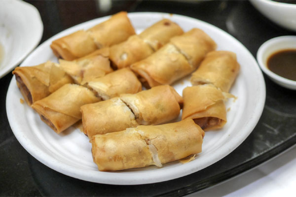 Deep Fried Shrimp Taro Roll