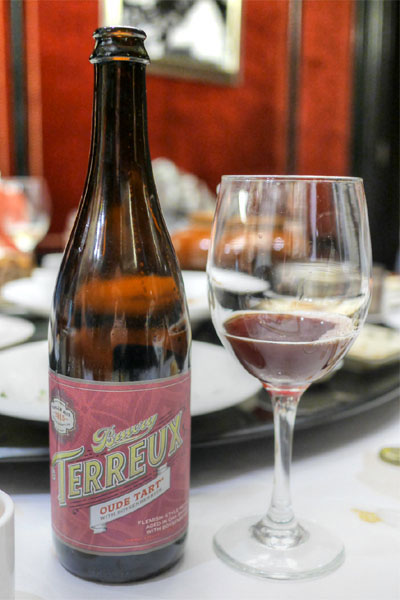 2015 Bruery Terreux Oude Tart with Boysenberries