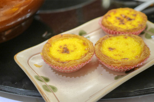 Macau Style Baked Egg Custard