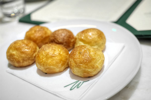 Aged Gruyère Gougères