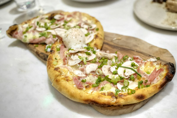 Pizzetta Carbonara