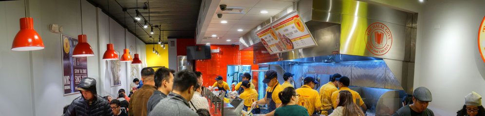 Halal Guys Interior