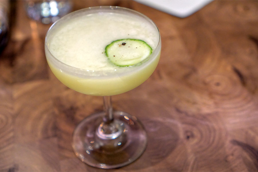 Unfiltered Sake · Yuzu · Green Chile · Ginger · Japanese Cucumber · Vodka