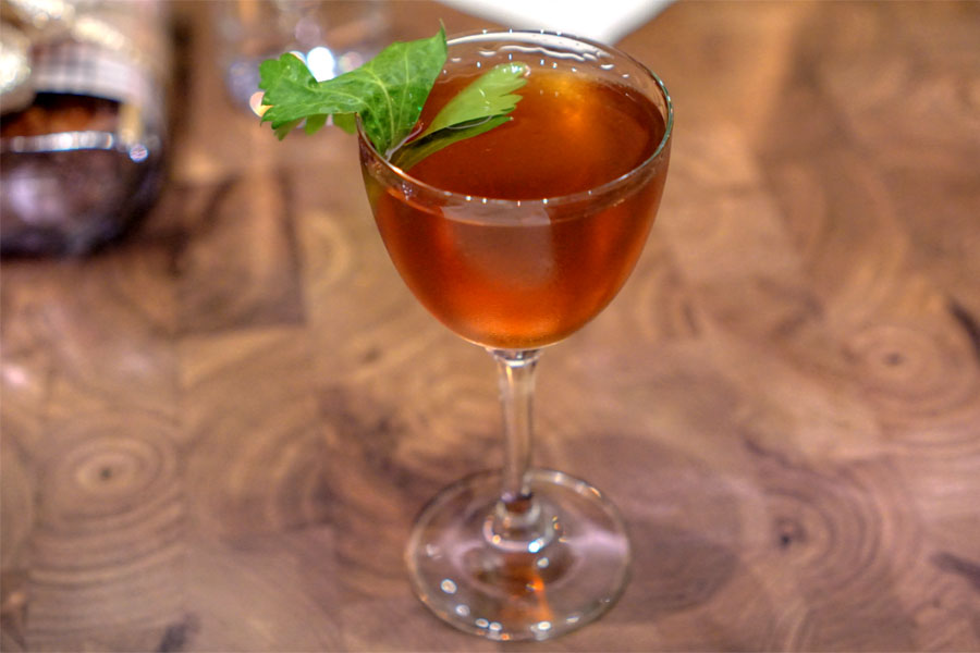 Rye Whiskey · Celery · Maraschino · Dry Vermouth