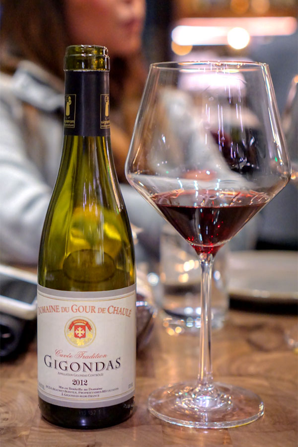 Grenache Blend, Aline Bonfils, Gigondas, Rhône Valley, France 2012