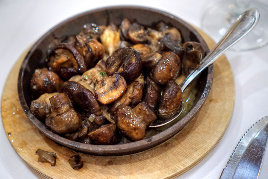 Sizzling Skillet of Mushrooms