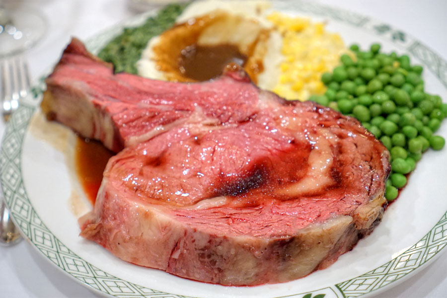 Roast Prime Rib of Beef Au Jus - The Beef Bowl Cut