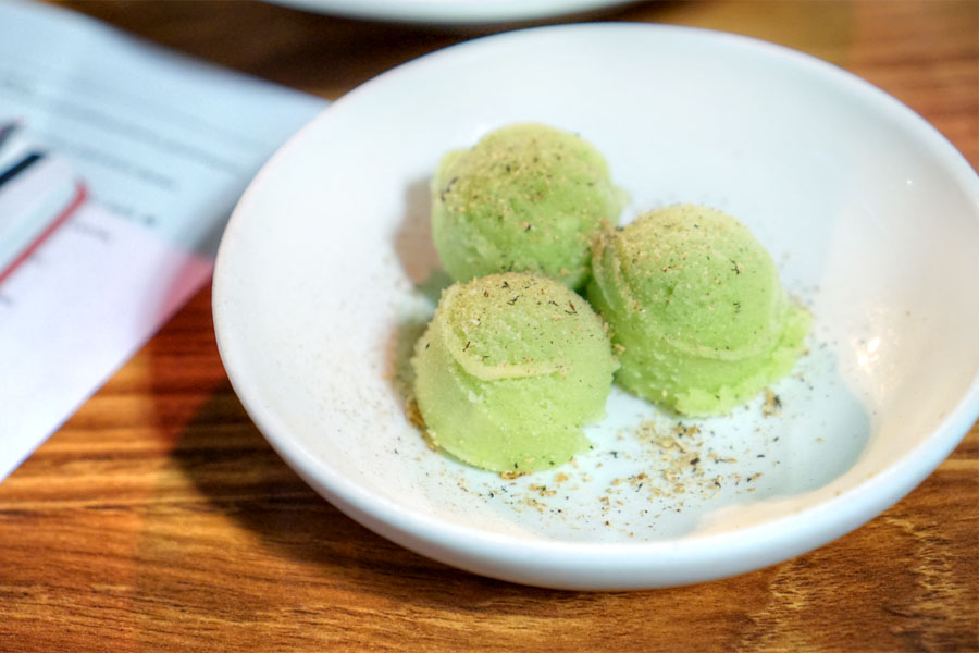 Thai Basil & Black Lime Sorbet