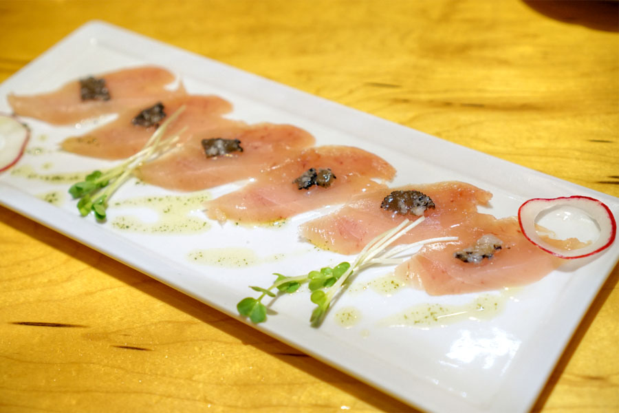 Albacore & Black Truffle Carpaccio