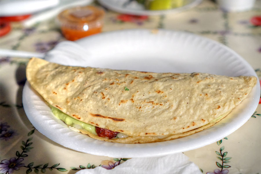 Chorizo Quesadilla