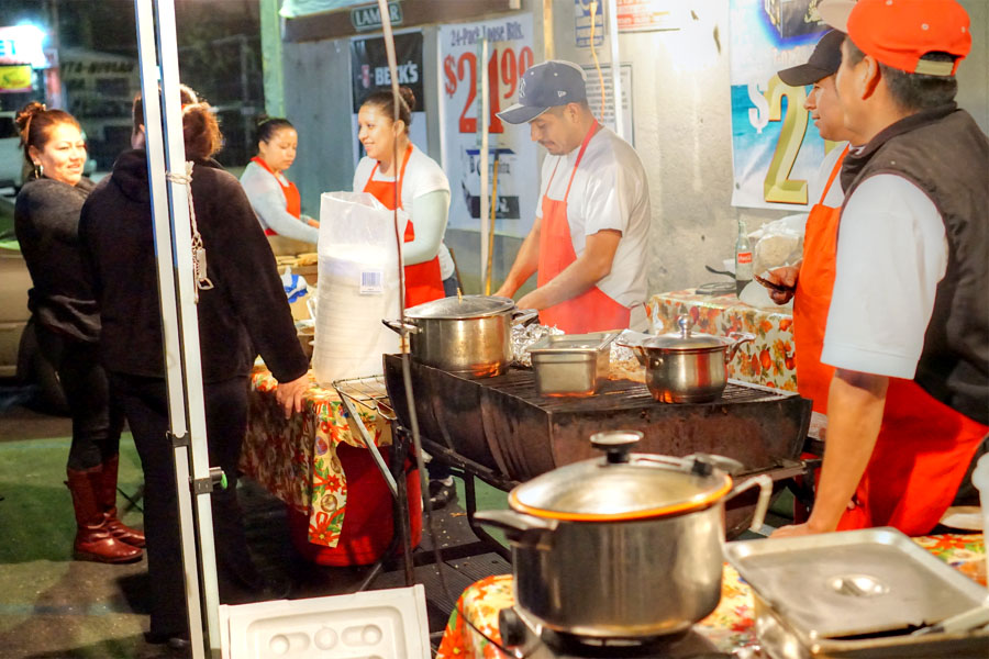 Tire Shop Taqueria Assembly Line