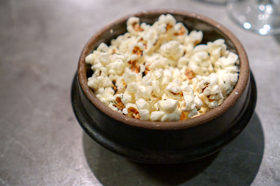 Garlic-Thyme Popcorn