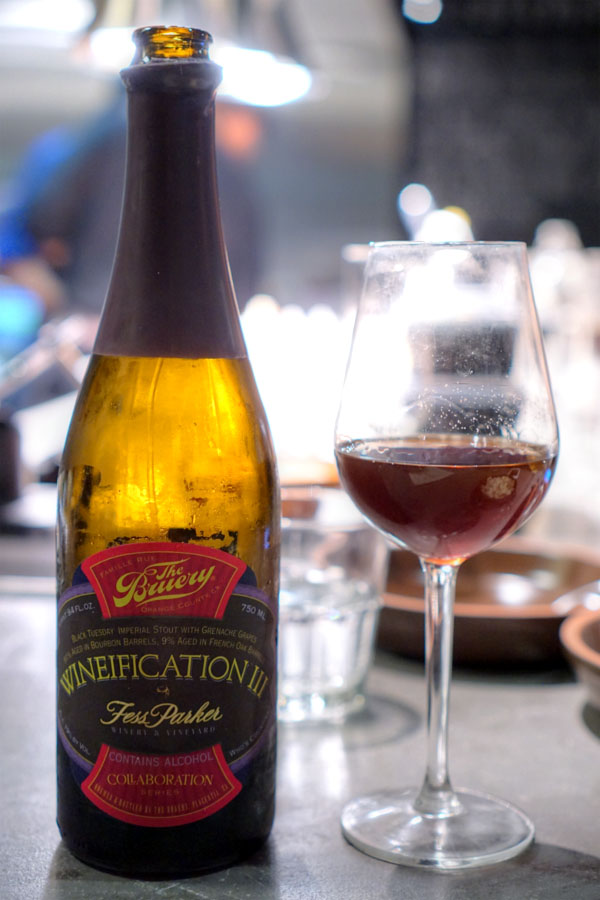 2015 The Bruery Wineification III