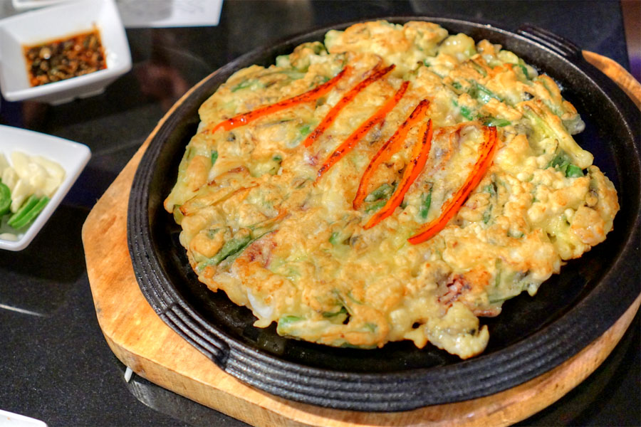 Seafood Pancake