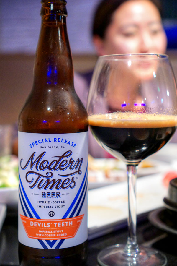 2016 Modern Times Devil's Teeth with Coffee