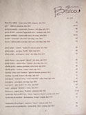 Officine Brera Wine List: White