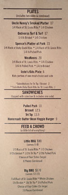 Max City BBQ Menu: Plates | Sandwiches | Feed a Crowd