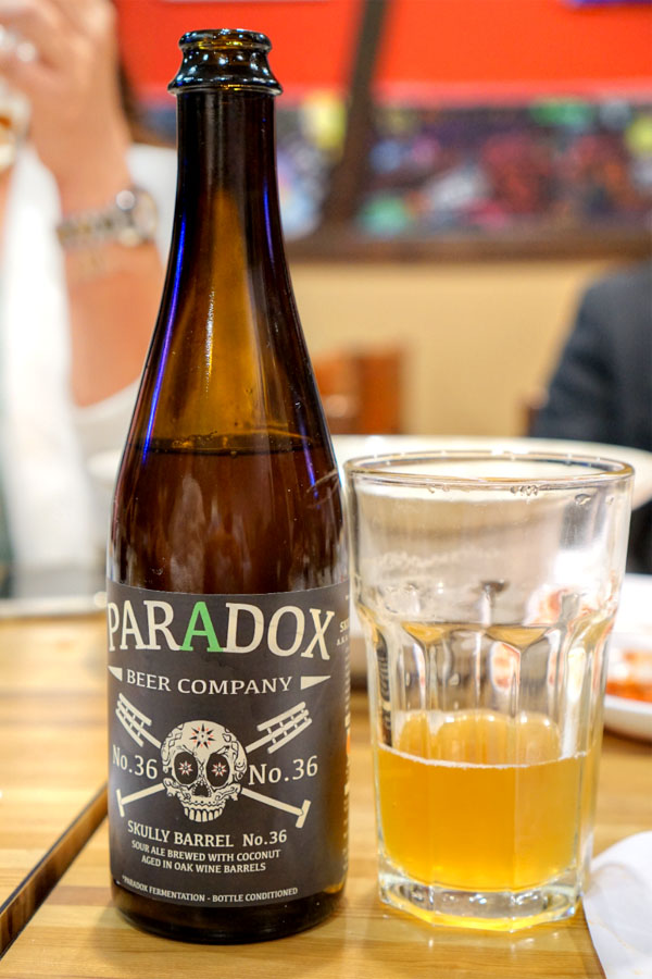 2016 Paradox Skully Barrel No. 36