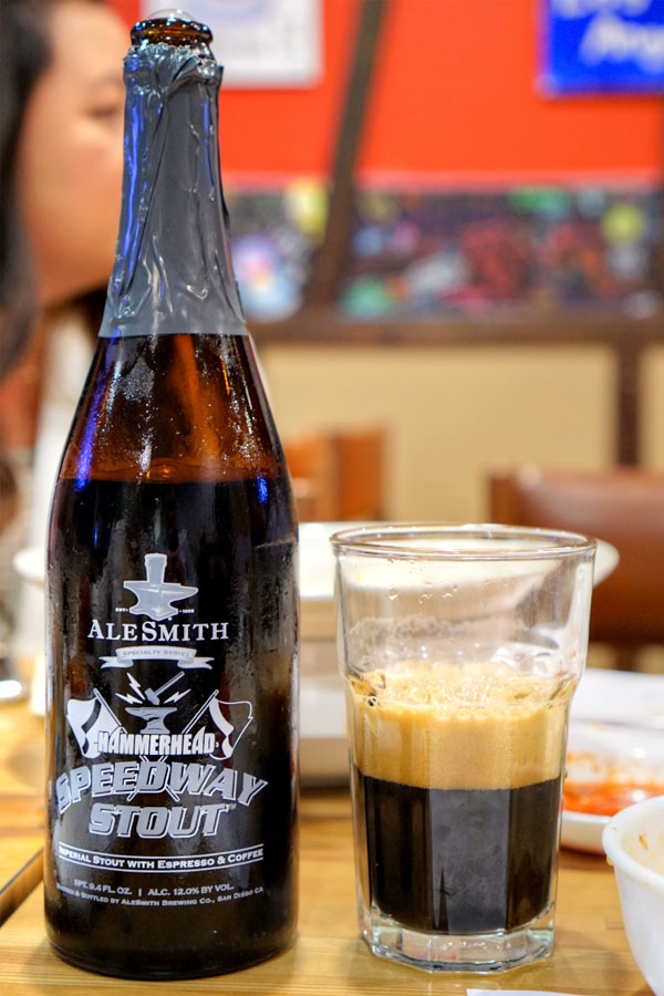 2016 AleSmith Hammerhead Speedway Stout