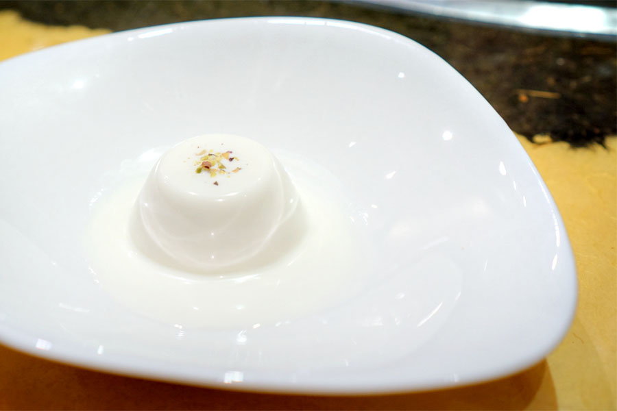 Almond Panna Cotta