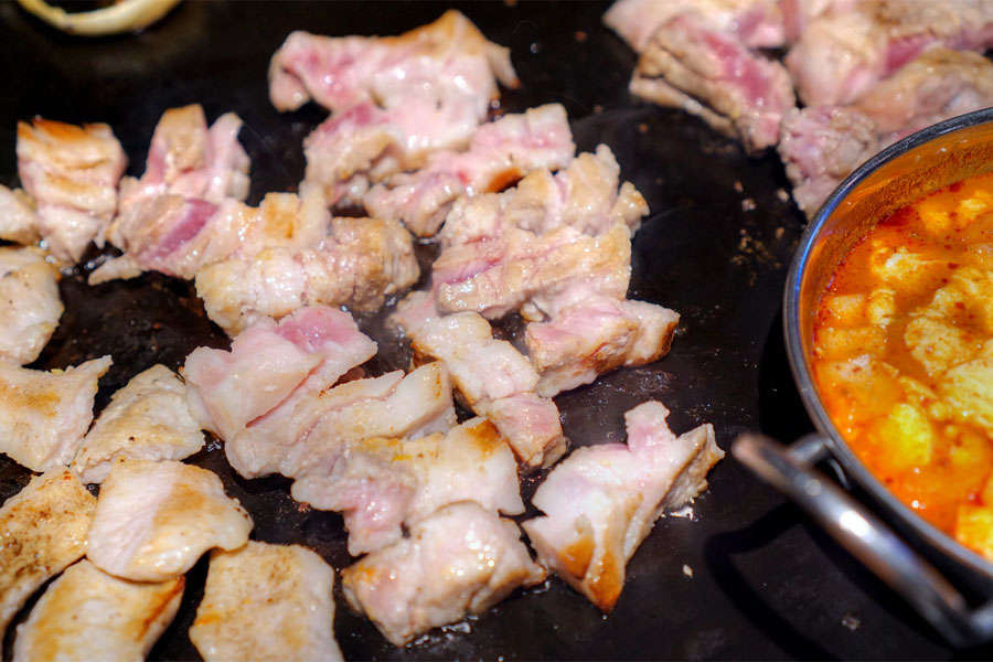 Samgyeopsal (Cooked)