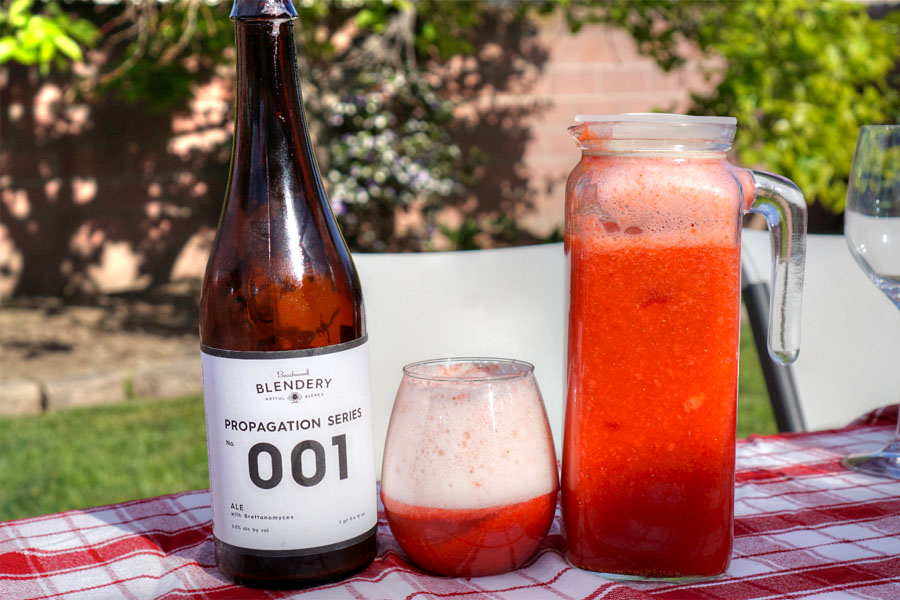 Strawberry-Lemon Shandy with 2015 Beachwood Blendery Propagation Series: No. 001