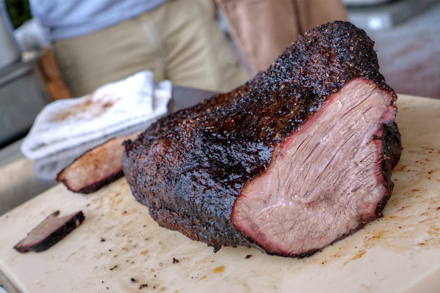 Beef Brisket Cross Section