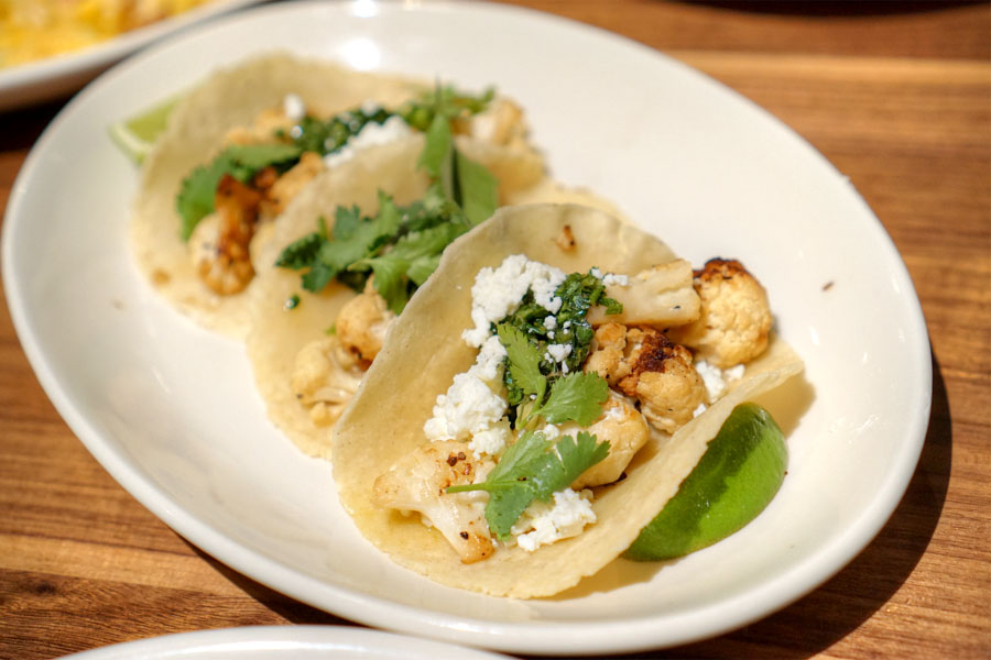 Drunken Cauliflower Tacos