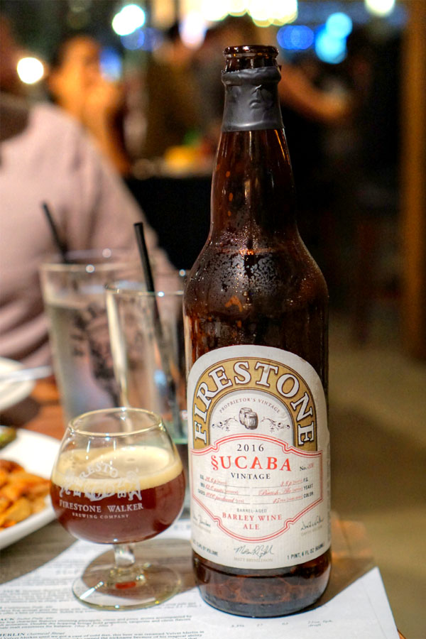 2016 Firestone Walker Sucaba