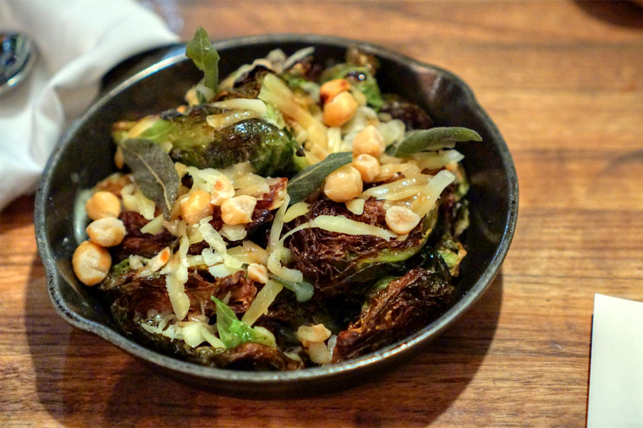 ROASTED BRUSSELS SPROUTS