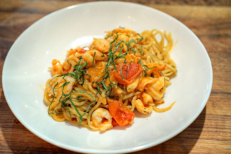 SHRIMP ARRABBIATA