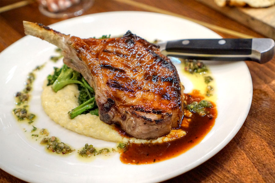 Wood Roasted Pork Chop