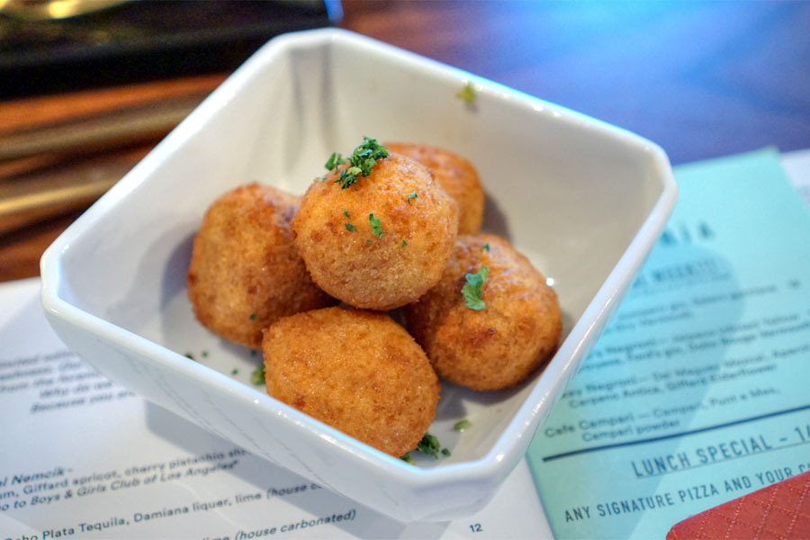 Braised Bacon Arancini