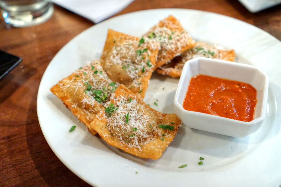 Fried Short Rib Ravioli