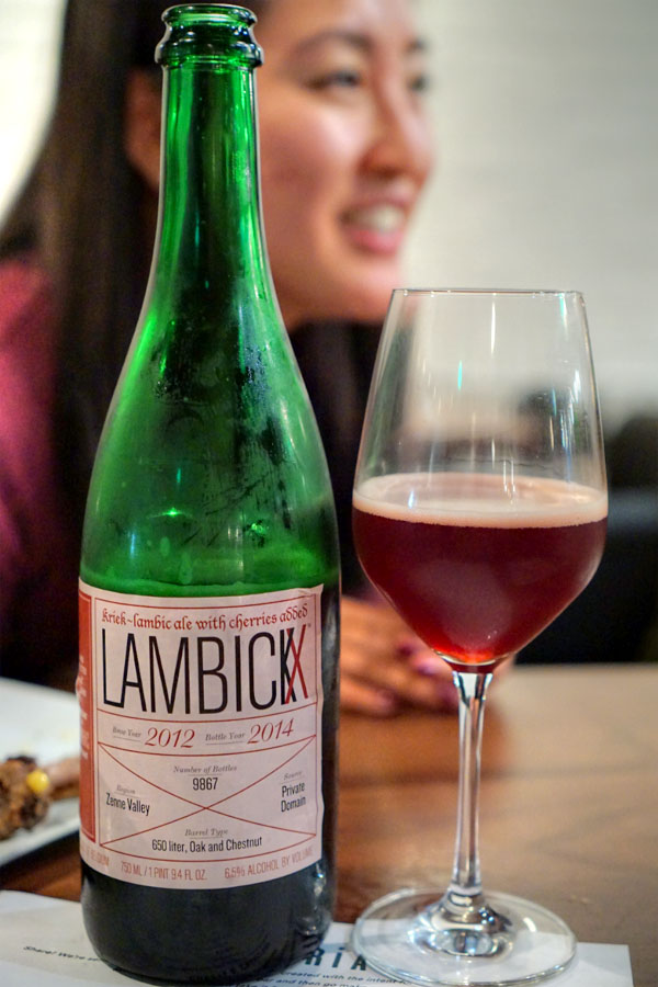 2012 Vanberg & DeWulf Lambickx Kriek