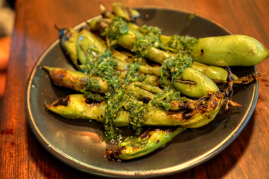 Grilled Fava