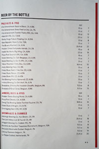 The Cannibal Beer List: Pale Ales & IPAs / Ambers, Reds & Ryes / Brown Ales & Dubbels