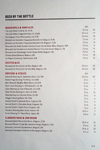 The Cannibal Beer List: Quadrupels & Dark Ales / Scotch Ales / Porters & Stouts / Flanders Red & Oud Bruin