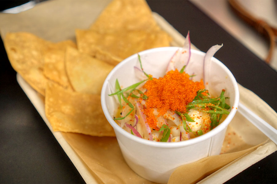 Scallops Ceviche