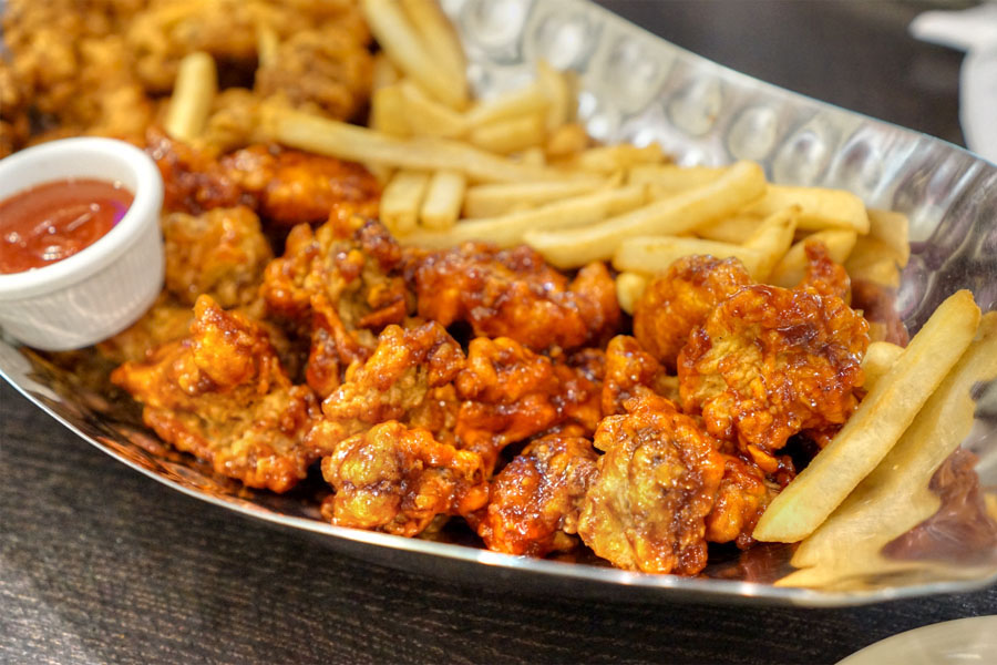 Hot Spicy Chicken (Bone-in Half Order)