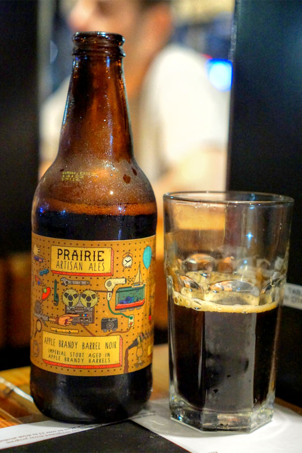 2016 Prairie Apple Brandy Barrel Noir