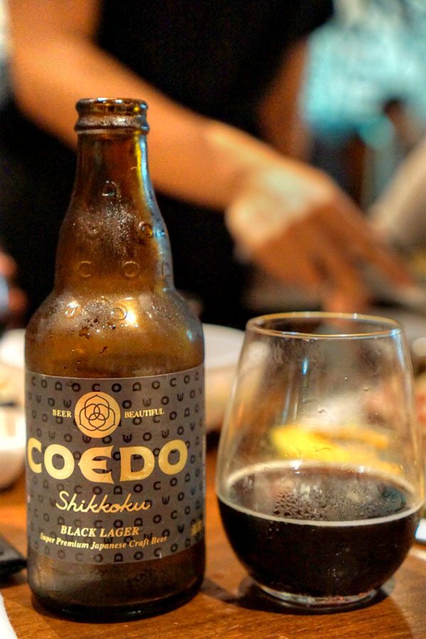 Shikkoku Black Lager, Coede Brewery, Japan