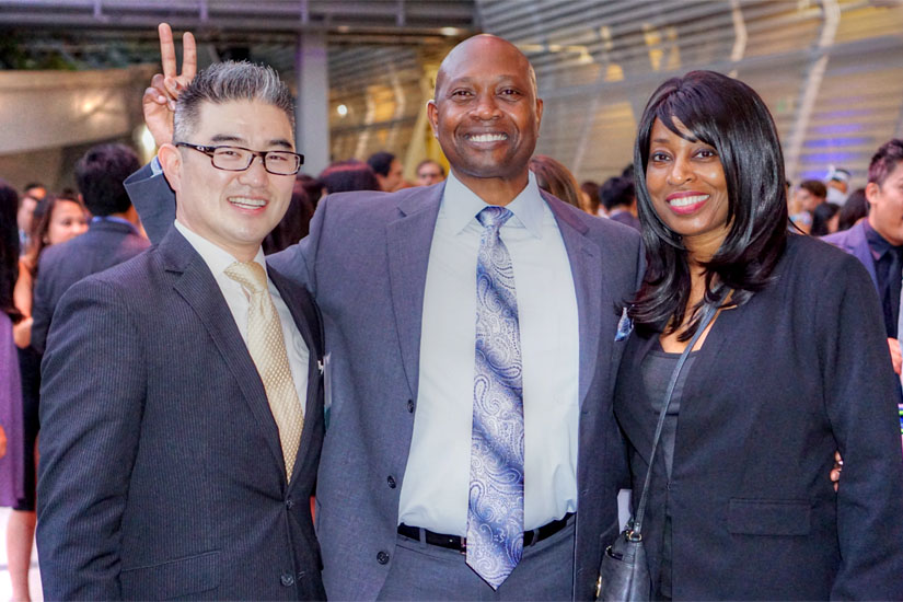 Peter Yun, Charles Turner, Linda Turner